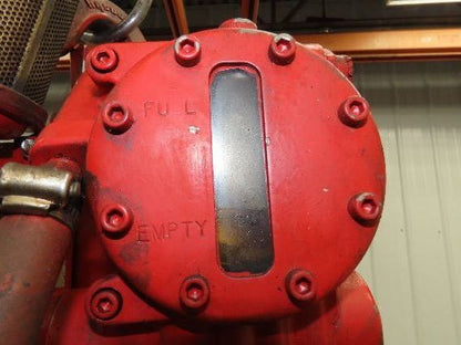 Chicago Pneumatic 1/4 Ton 500Lb Power Vane Air Chain Hoist 15' Lift w/Pendant