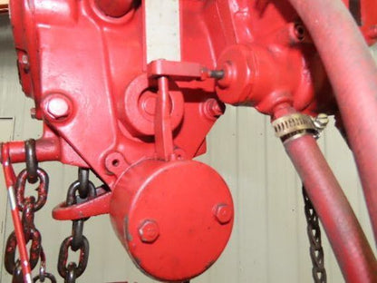 Chicago Pneumatic 1/4 Ton 500Lb Power Vane Air Chain Hoist 15' Lift w/Pendant