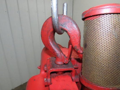 Chicago Pneumatic 1/4 Ton 500Lb Power Vane Air Chain Hoist 15' Lift w/Pendant