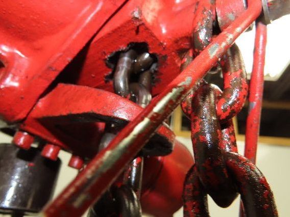 Chicago Pneumatic 1/4 Ton 500Lb Power Vane Air Chain Hoist 15' Lift w/Pendant