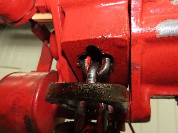 Chicago Pneumatic 1/4 Ton 500Lb Power Vane Air Chain Hoist 15' Lift w/Pendant