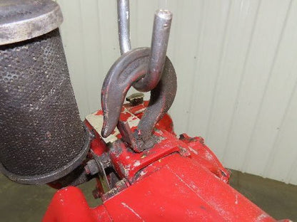 Chicago Pneumatic 1/2 Ton 1000Lb Power Vane Air Chain Hoist 9' 10" Lift  Pendant