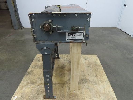 Titan Belt Conveyor End Drive with Adj Legs 30" Pulley 1Hp 230/460V 3PH
