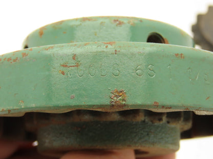 TB Woods 6S 1-1/8 Spacer Flange Coupling Sleeve Set 1-1/8" Bore