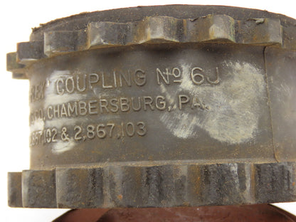 TB Woods 6S 1-1/8 Spacer Flange Coupling Sleeve Set 1-1/8" Bore