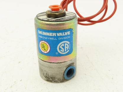 Honeywell Skinner V53ADB2100 Solenoid Valve 3 Way NC 120V 100PSI 1/16" Orifice