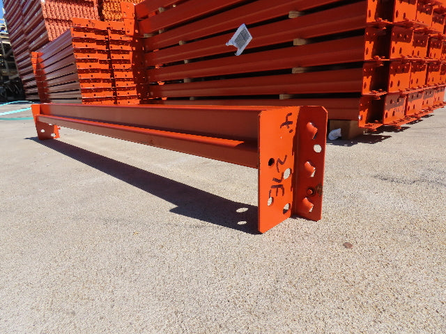 Interlake 48"x 2-3/4" Teardrop Pallet Racking Rack Step Beam Crossmember 5610Lb