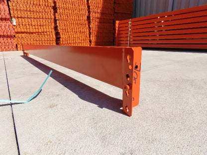 Interlake 96"x 5" Teardrop Pallet Racking Rack Step Beam Crossmember 6820Lb 50E