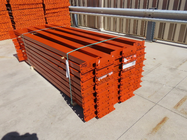 Interlake 96"x 6" Teardrop Pallet Racking Rack Step Beam Crossmember 8940Lb 59E
