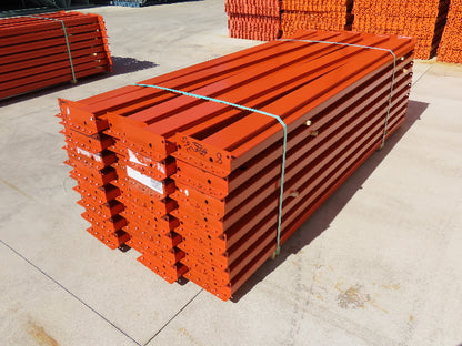 Interlake 96"x 6" Teardrop Pallet Racking Rack Step Beam Crossmember 8940Lb 59E