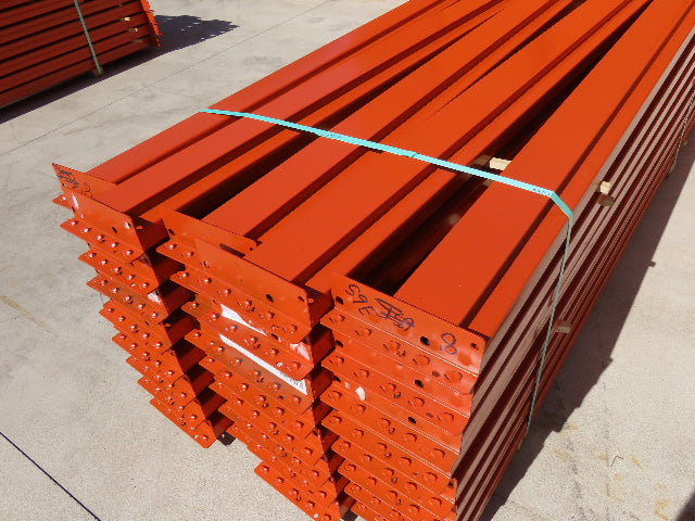 Interlake 96"x 6" Teardrop Pallet Racking Rack Step Beam Crossmember 8940Lb 59E