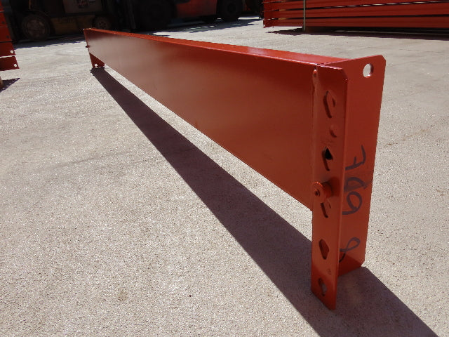 Interlake 96"x 6" Teardrop Pallet Racking Rack Step Beam Crossmember 8940Lb 59E