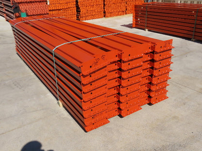 Interlake 120"x 6" Teardrop Pallet Racking Rack Step Beam Crossmember 7330Lb 59E