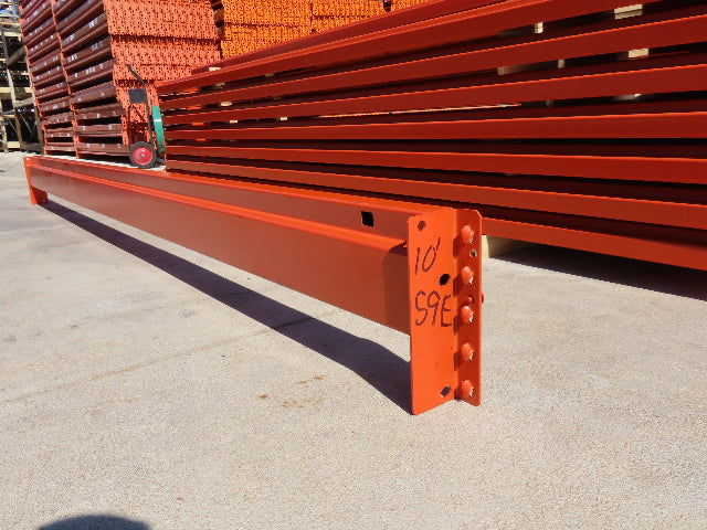Interlake 120"x 6" Teardrop Pallet Racking Rack Step Beam Crossmember 7330Lb 59E