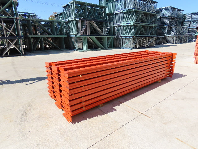 Interlake 120"x 6" Teardrop Pallet Racking Rack Step Beam Crossmember 7330Lb 59E
