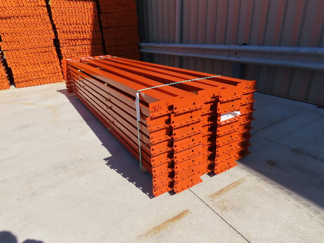 Interlake 144"x 6" Teardrop Pallet Racking Rack Step Beam Crossmember 6250Lb 59E