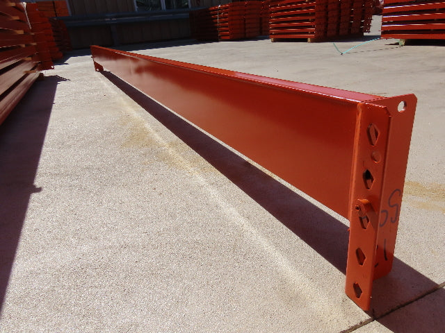 Interlake 144"x 6" Teardrop Pallet Racking Rack Step Beam Crossmember 6250Lb 59E