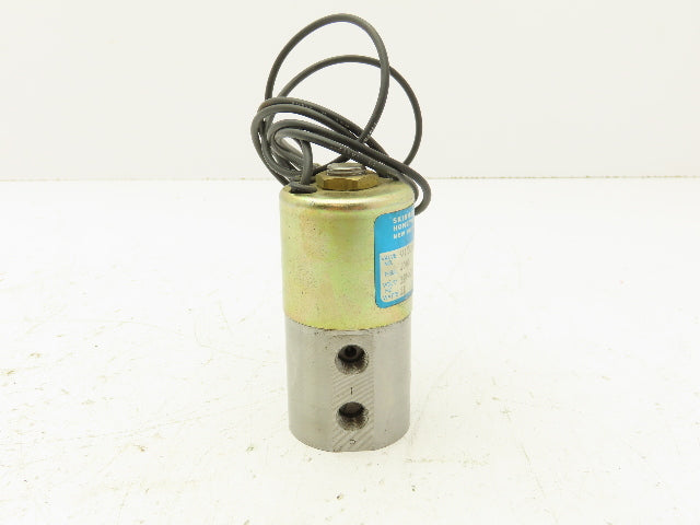 Honeywell Skinner V15LA11002 Solenoid Valve 3 Way 1000PSI 1/8" NPT 3/32" Orifice
