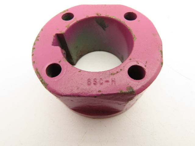 TB Woods 6SCH 1 3/8 Spacer Coupling Hub Sleeve 1-3/8" Keyed Bore Lot of 2