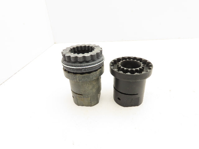 TB Woods 4J-SC Spacer Flange Coupling Sure-Flex 4 Sleeve Insert Set 7/8" Bore