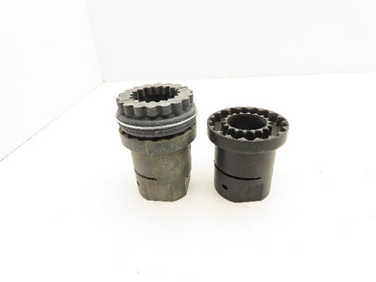 TB Woods 4J-SC Spacer Flange Coupling Sure-Flex 4 Sleeve Insert Set 7/8" Bore