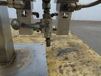 Custom High Pressure Dual 2 Stage Piston Pump Pneumatic Cylinders