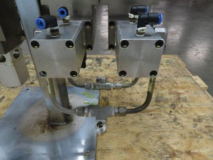 Custom High Pressure Dual 2 Stage Piston Pump Pneumatic Cylinders