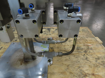 Custom High Pressure Dual 2 Stage Piston Pump Pneumatic Cylinders