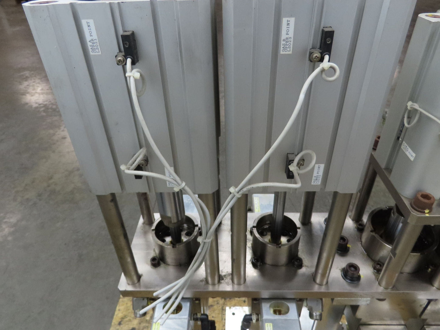 Custom High Pressure Dual 2 Stage Piston Pump Pneumatic Cylinders