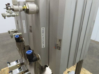 Custom High Pressure Dual 2 Stage Piston Pump Pneumatic Cylinders