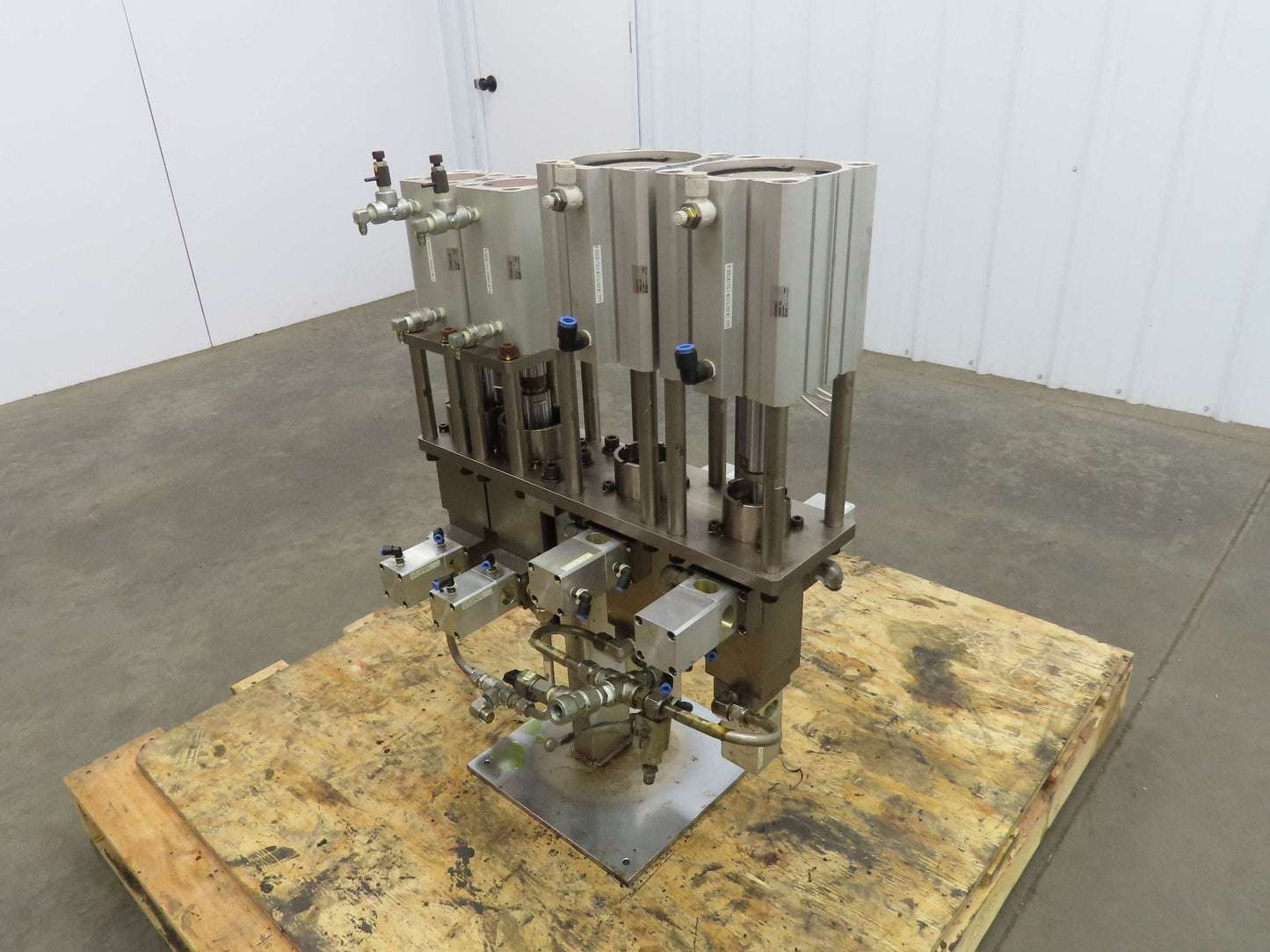 Custom High Pressure Dual 2 Stage Piston Pump Pneumatic Cylinders