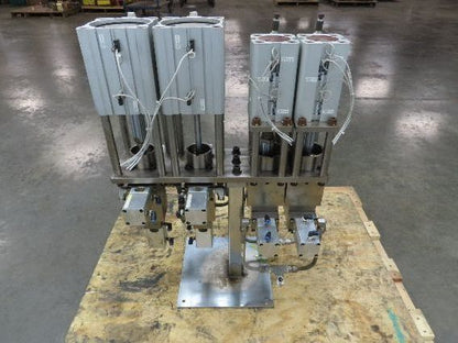 Custom High Pressure Dual 2 Stage Piston Pump Pneumatic Cylinders