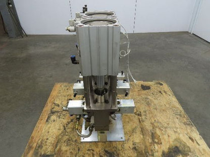 Custom High Pressure Dual 2 Stage Piston Pump Pneumatic Cylinders