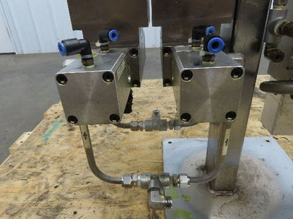 Custom High Pressure Dual 2 Stage Piston Pump Pneumatic Cylinders