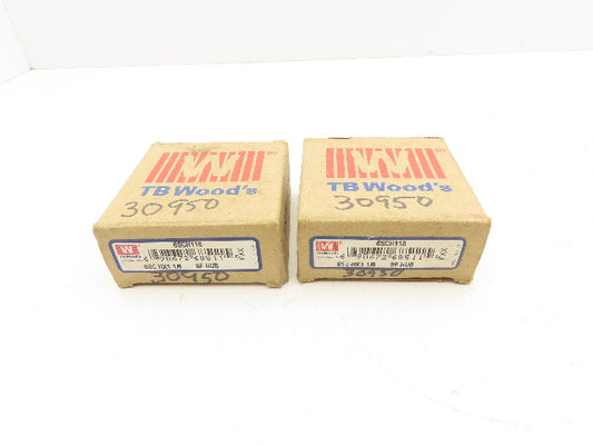 TB Woods 6SCH 1-1/8 Spacer Flange Coupling Hub 1-1/8" Bore Lot of 2