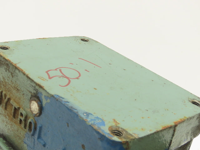 Hytrol 4A 50-1-RH Conveyor Gearbox 50:1 Speed Reducer 1" Output 56C/143-145TC