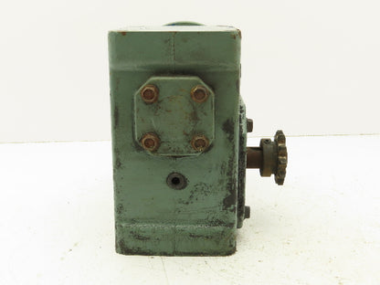 Hytrol 4A 50-1-RH Conveyor Gearbox 50:1 Speed Reducer 1" Output 56C/143-145TC