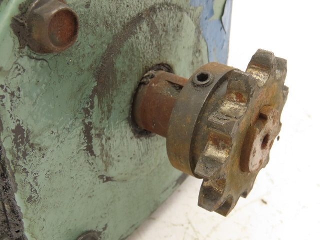 Hytrol 4A 50-1-RH Conveyor Gearbox 50:1 Speed Reducer 1" Output 56C/143-145TC