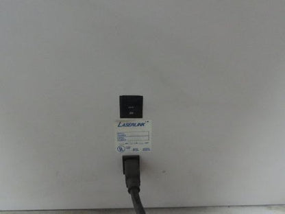 LaserLink LC4000A Plastic Chain Conveyor 18x60" 120V PLC Control Photo Eye 11FPM