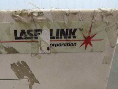 LaserLink LC4000A Plastic Chain Conveyor 18x60" 120V PLC Control Photo Eye 11FPM