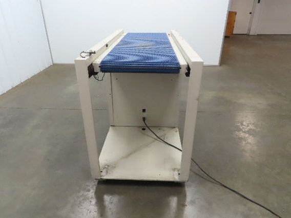 LaserLink LC4000A Plastic Chain Conveyor 18x60" 120V PLC Control Photo Eye 11FPM