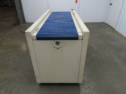 LaserLink LC4000A Plastic Chain Conveyor 18x60" 120V PLC Control Photo Eye 11FPM