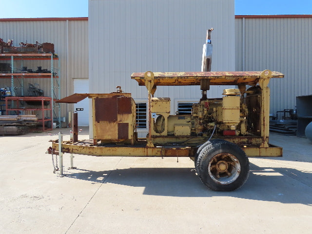 Delco I-4634 GM 125kw 3Ph Generator Detroit Diesel 6 Cylinder 240/480V Backup