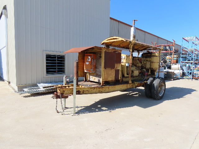 Delco I-4634 GM 125kw 3Ph Generator Detroit Diesel 6 Cylinder 240/480V Backup