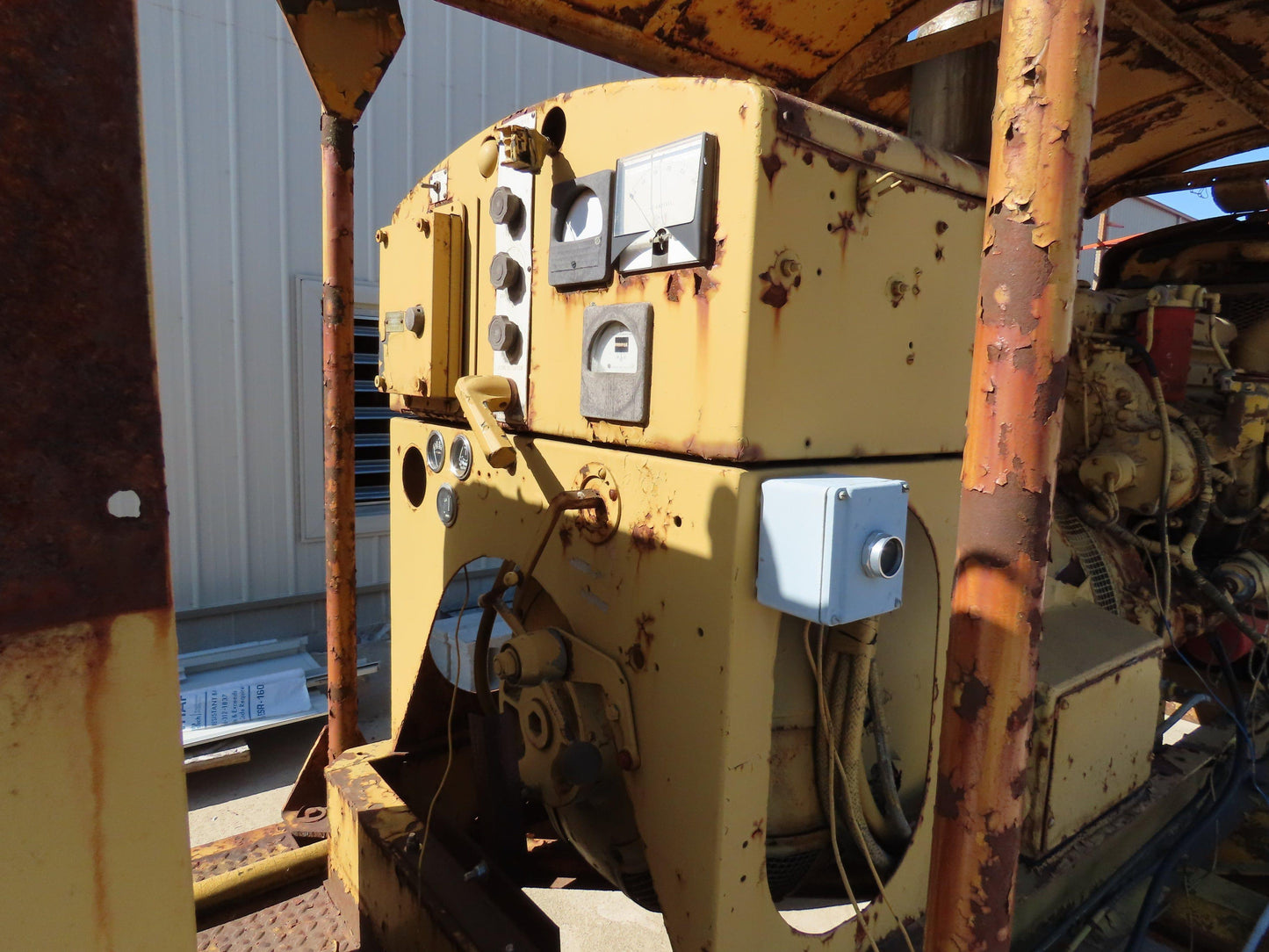 Delco I-4634 GM 125kw 3Ph Generator Detroit Diesel 6 Cylinder 240/480V Backup