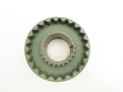TB Woods 8S 2 3/8 Sure-Flex Flange Coupling 2-3/8" Keyed Bore Lot of 2