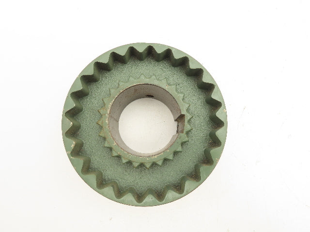 TB Woods 8S 2 3/8 Sure-Flex Flange Coupling 2-3/8" Keyed Bore Lot of 2