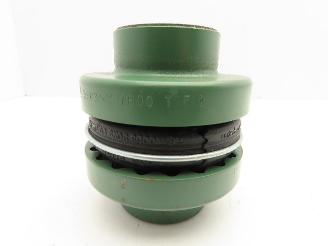 TB Woods 5SC35 Spacer Flange Coupling Sleeve Insert 5 Set 1-1/8" Bore