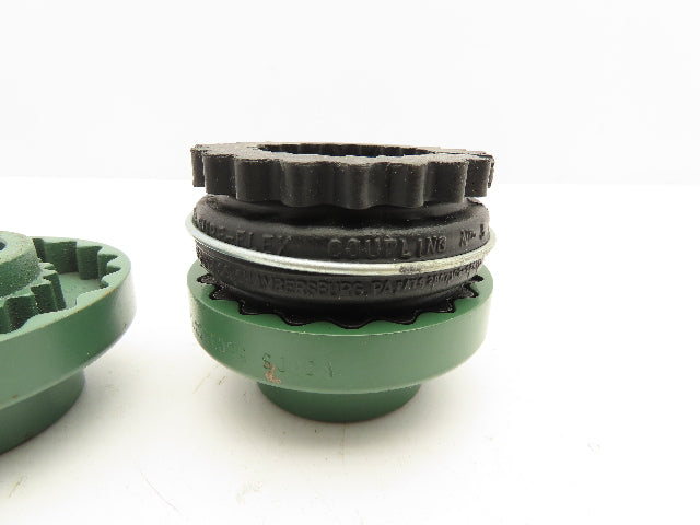 TB Woods 5SC35 Spacer Flange Coupling Sleeve Insert 5 Set 1-1/8" Bore