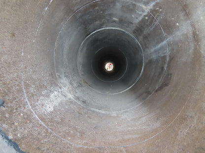 DUR-ROK Ceramic Basalt Cast Pipe Culvert for Abrasive Material Conveying 12"x18'